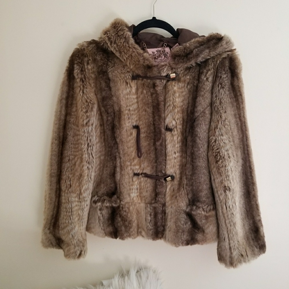Faux Fur Juicy Couture Coat